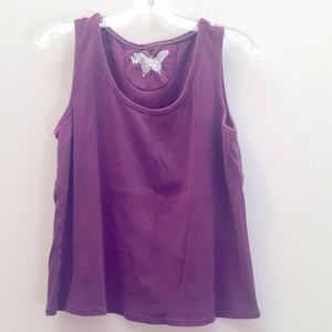 Avenue Purple plus size tank top